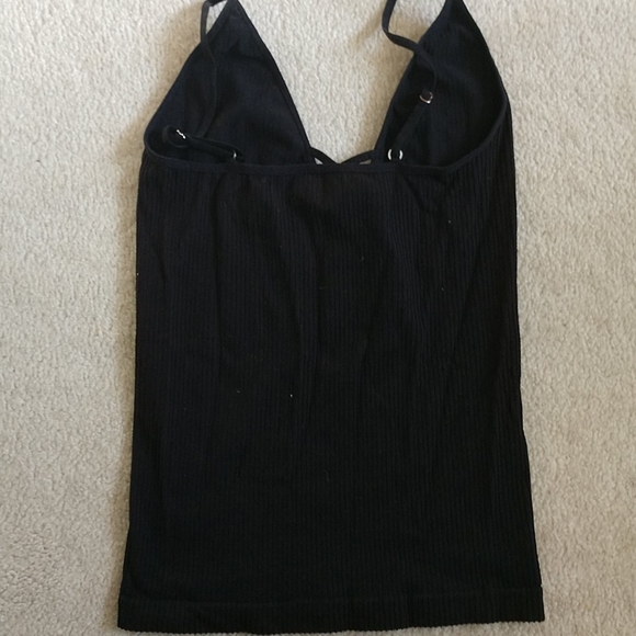 FP m/l cami w/ lace detail black - Picture 4 of 4